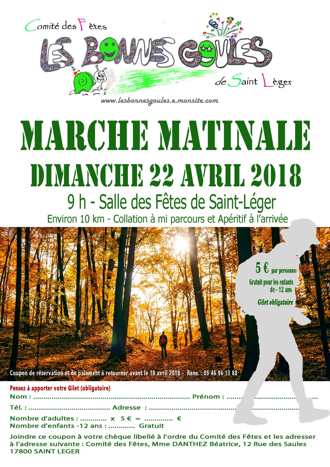 Marche matinale 2018