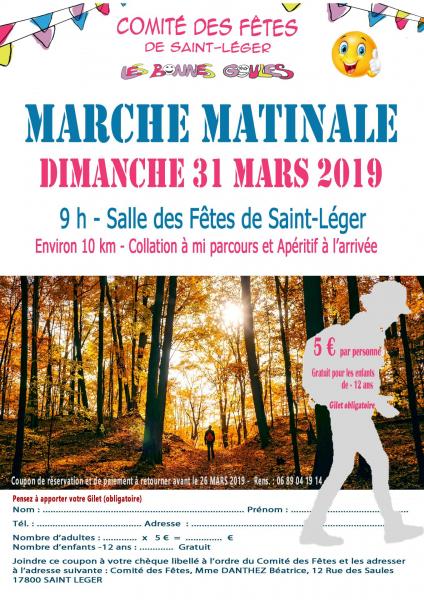 Marche matinale 2019